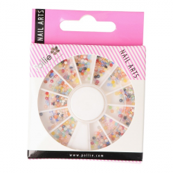  STRASS MINI COLORES RHINESTONE NAIL ART POLLIÉ



