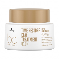 BONACURE TRATAMIENTO DE ARCILLA TIME RESTORE Q10+, 200 ML.