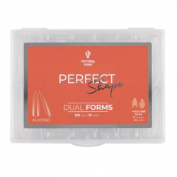 VICTORIA VYNN PERFECT SHAPE DUAL FORMS ALMOND, 120 PCS