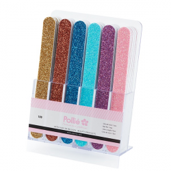  LIMA DE UÑAS ESTAMPADO COLORES POLLIÉ


