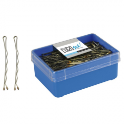 CAJA HORQUILLA CLIP 70 mm. BRONCE EUROSTIL, 150 UDS.