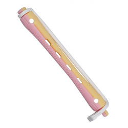 BLISTER BIGUDIES PLÁSTICO BICOLOR AMARILLO/ROSA, 12 Uds.