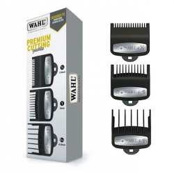  JUEGO PEINES PREMIUM WAHL (1.5-3-4.5mm.)


 


