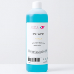 QUITAESMALTE REMOVER AROMA VAINILLA AURA, 1000 ML.