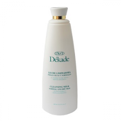 LECHE LIMPIADORA PIEL NORMAL-SECA DÉKADE, 400 ML.