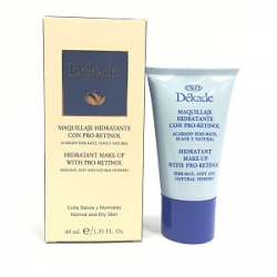MAQUILLAJE HIDRATANTE PRORETINOL SUAVE Y NATURAL DÉKADE