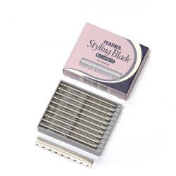  CAJA CUCHILLA FEATHER THINNING, 10 Uds.


