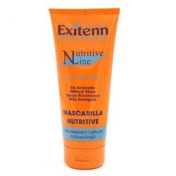 MASCARILLA NUTRITIVE SIN ACLARADO EXITENN, 200 ML.