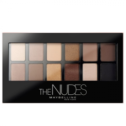  MAYBELLINE NEW YORK SOMBRA PALETA THE NUDES


