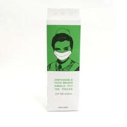  MASCARILLA PAPEL GOMA, 100 uds.


