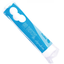  DISCOS DESMAQUILLANTES ALGODÓN POLLIÉ, 80 UDS.


