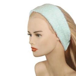 TURBANTE VELCRO AZUL


