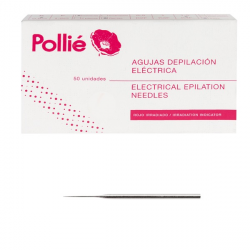  AGUJA DEPILACIÓN ELÉCTRICA POLLIÉ 1.0, 50 Uds.


 


