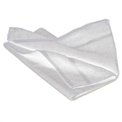  TOALLA ALGODÓN Y POLIESTER BLANCA, 40 X 85 cms.


