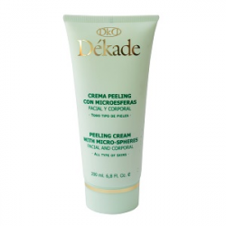  CREMA PEELING CON MICROESFERAS DÉKADE, 200 ML.


