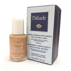   MAQUILLAJE HIDRATANTE COMFORT CON ALOE VERA DÉKADE 