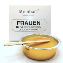  CAZOLETA FRAUEN CERA DEPILATORIA STEINHART, 100 GR



