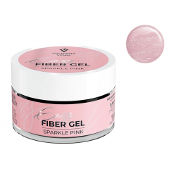   VICTORIA VYNN EASY FIBER GEL SPARKLE PINK, 15 ML.
