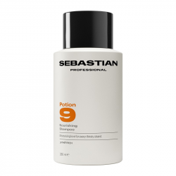   SEBASTIAN POTION 9 NOURISHING SHAMPOO, 280 ML.