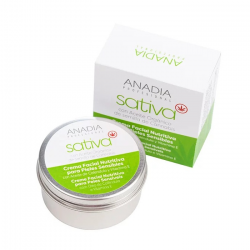   ANADIA CREMA FACIAL NUTRITIVA PIEL SENSIBLE SÁTIVA, 50 ML 
