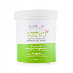   ANADIA CREMA MASAJE TERAPEÚTICO SATIVA, 500 ML 