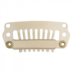 BOLSA 4 CLIPS EXTENSIONES 2.8 CM., RUBIO
