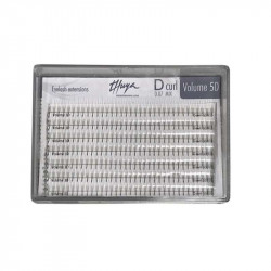 EXTENSIONES PESTAÑAS 5D - D 0.07 (MIX) THUYA