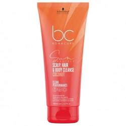 BONACURE SUN PROTECT 3-IN-1 SCALP, HAIR&BODY CLEANSE, 200 ML.