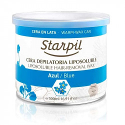 CERA EN LATA STARPIL AZUL, 500 ML.
