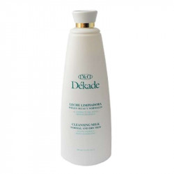 LECHE LIMPIADORA PIEL NORMAL-SECA DÉKADE, 400 ML.