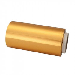 ROLLO ALUMINIO ORO PLASTICAPS 12 CM., 70 Mts.