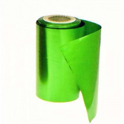 ROLLO ALUMINIO VERDE PLASTICAPS 12 CM., 70 Mts.