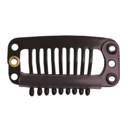 BOLSA 4 CLIPS EXTENSIONES 3.2 CM., NEGRO