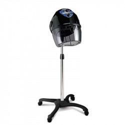 SECADOR CASCO CON PIE BASIC 4VELOCIDADES NEGRO