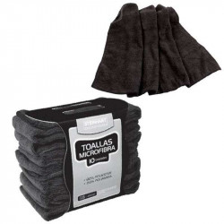 TOALLA MICROFIBRA STEINHART NEGRA, 40 X 75 cms.