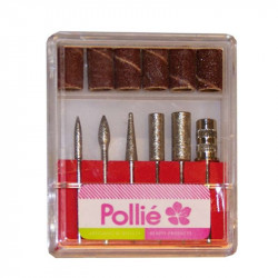 KIT 6 ACCESORIOS + 6 ESMERILADORES POLLIÉ