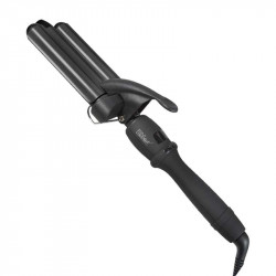 TENACILLA RIZADORA TRIPLE BARRA EUROSTIL, 22 mm.