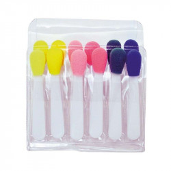 BOLSA 12 APLICADORES SOMBRA COLORES
