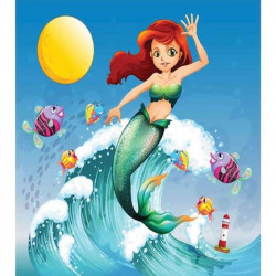 PEINADOR INFANTIL SIRENA