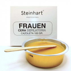CAZOLETA FRAUEN CERA DEPILATORIA STEINHART, 100 GR