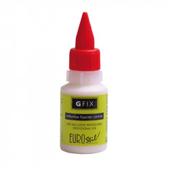 BOTE ADHESIVO EXTENSIONES CORTINA CABELLO, 50 ML. BLANCO