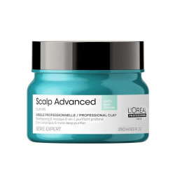 L´OREAL PROFESSIONNEL SCALP ADVANCED CHAMPÚ Y MASCARILLA 2EN1 DE ARCILLA 250 ML
