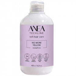 CHAMPÚ NO MORE YELLOW ANEA TECHLINE, 450 ML.