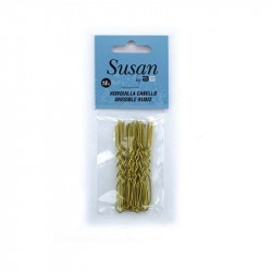 HORQUILLA INVISIBLE SUSAN RUBIA, BOLSA 18 UDS.