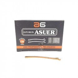 HORQUILLA CLIP RUBIA ASUER, CAJA (144u.)