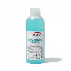 QUITAESMALTE SIN ACETONA FERMA, 170 ML.