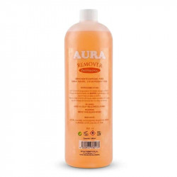 QUITAESMALTE REMOVER PROFESIONAL AURA, 1000 ML.