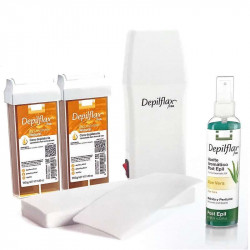 KIT DE DEPILACION PROFESIONAL EN CASA DEPILFLAX