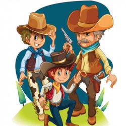 PEINADOR INFANTIL VAQUERO