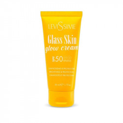 LEVISSIME GLASS SKIN GLOW CREAM SPF50, 50 ML.